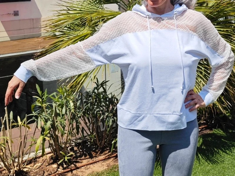 Summer Hoodie casual con capucha