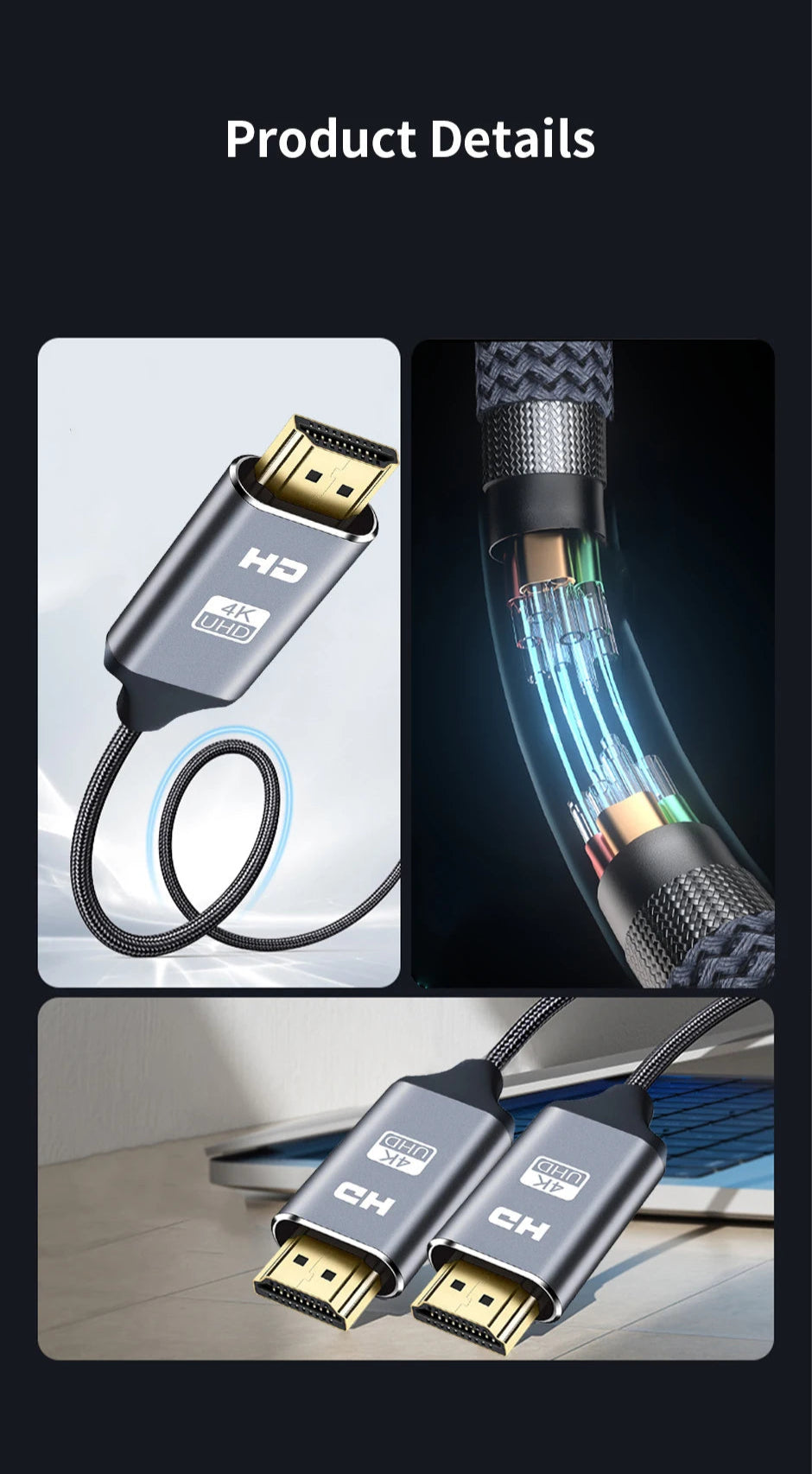NIERBO HDMI 2.0 cable