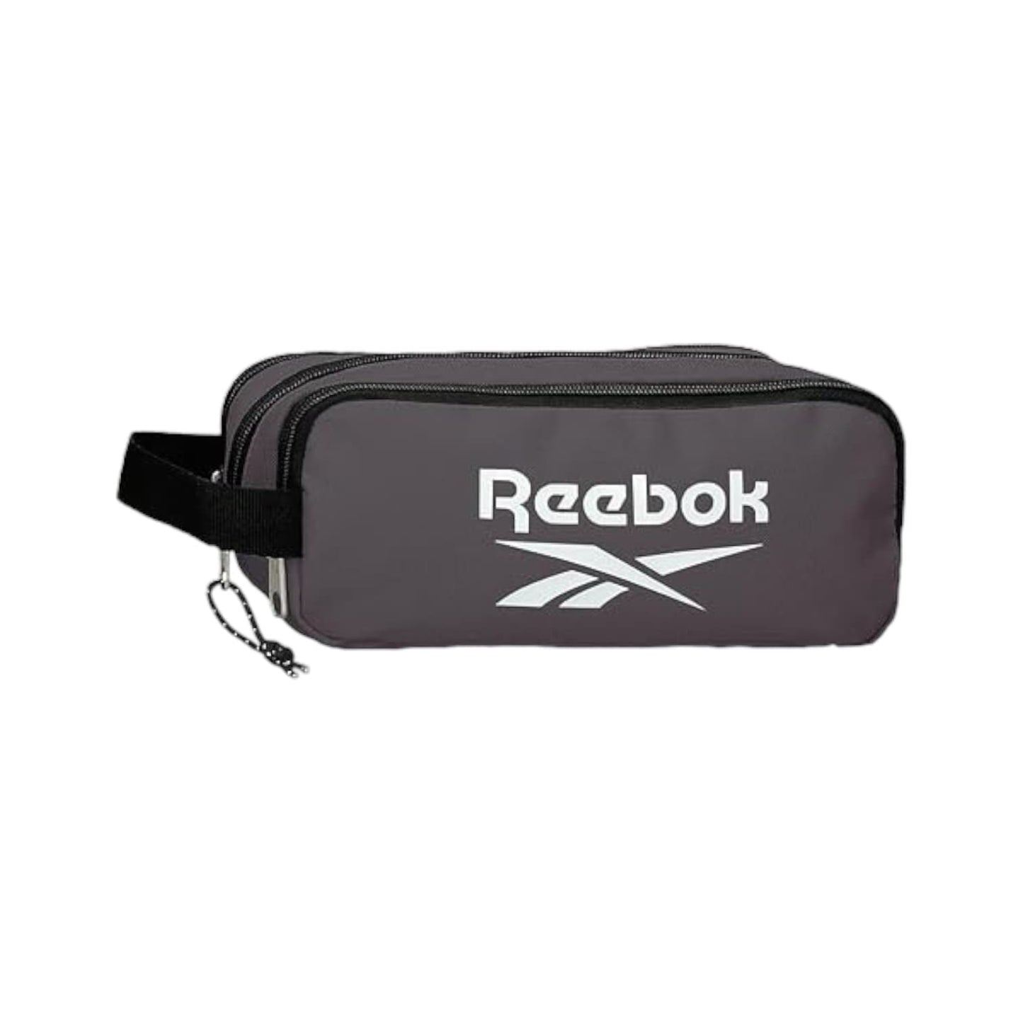Reebok Boston Estuche Triple Gris 22X10X9 Cms Poliéster by Joumma Bags