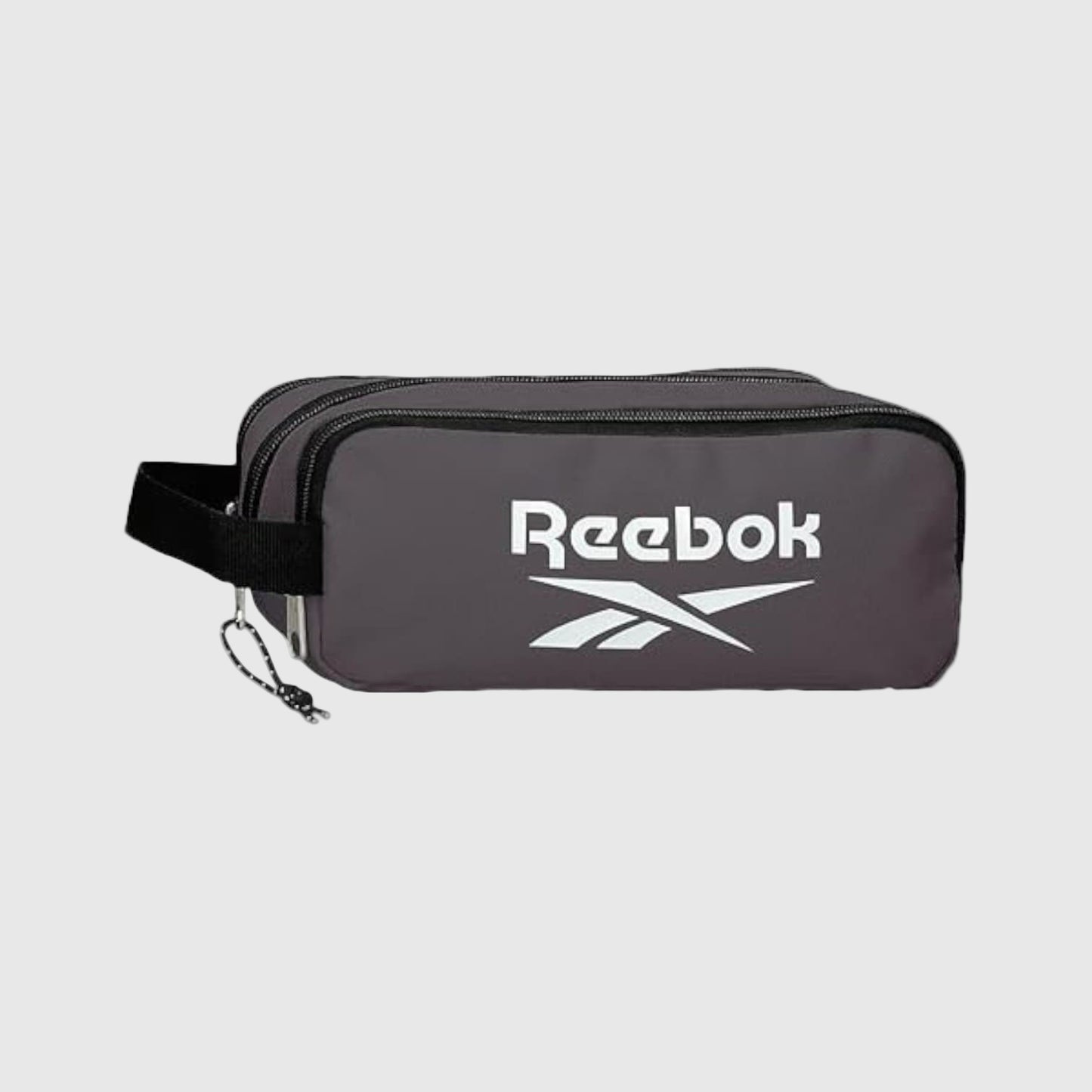Reebok Boston Estuche Triple Gris 22X10X9 Cms Poliéster by Joumma Bags