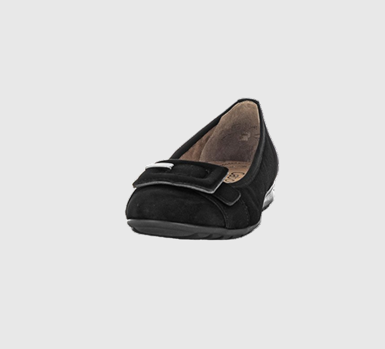 Black flat shoes Gabor Comfort