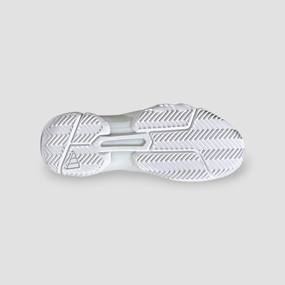 White Adidas Unisex Courtjam Control 3 Premium shoe platform