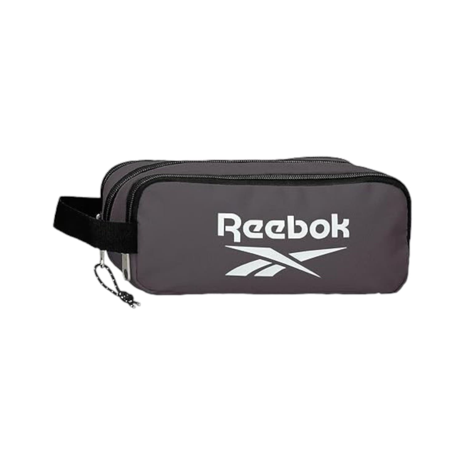 Reebok Boston Estuche Triple Gris 22X10X9 Cms Poliéster by Joumma Bags