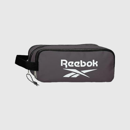 Reebok Boston Estuche Triple Gris 22X10X9 Cms Poliéster by Joumma Bags