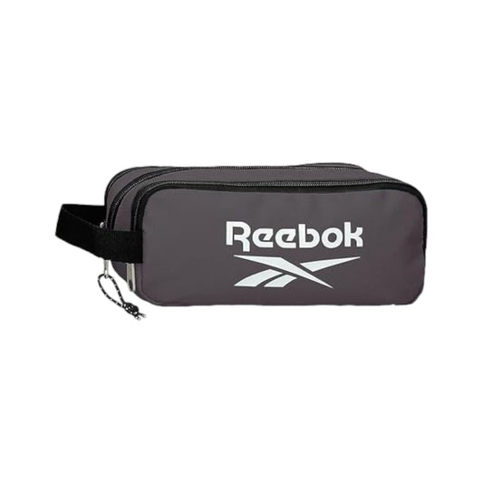 Reebok Boston Estuche Triple Gris 22X10X9 Cms Poliéster by Joumma Bags
